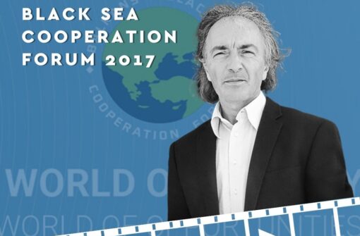 Moderator Christos D. Katsanos at BBSC Forum 2017 in Serres – Mr Todor Dimitrov