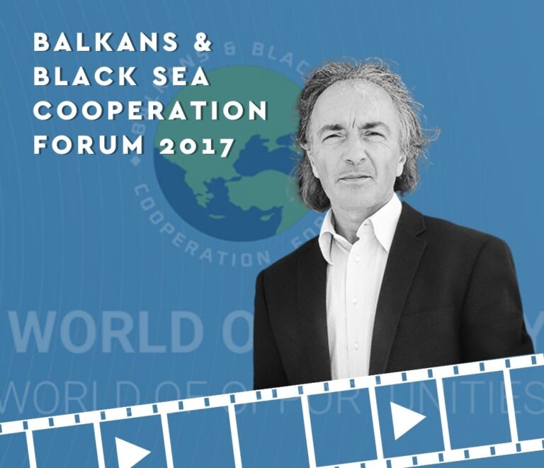 Moderator Christos D. Katsanos at BBSC Forum 2017 in Serres – Mr Todor Dimitrov