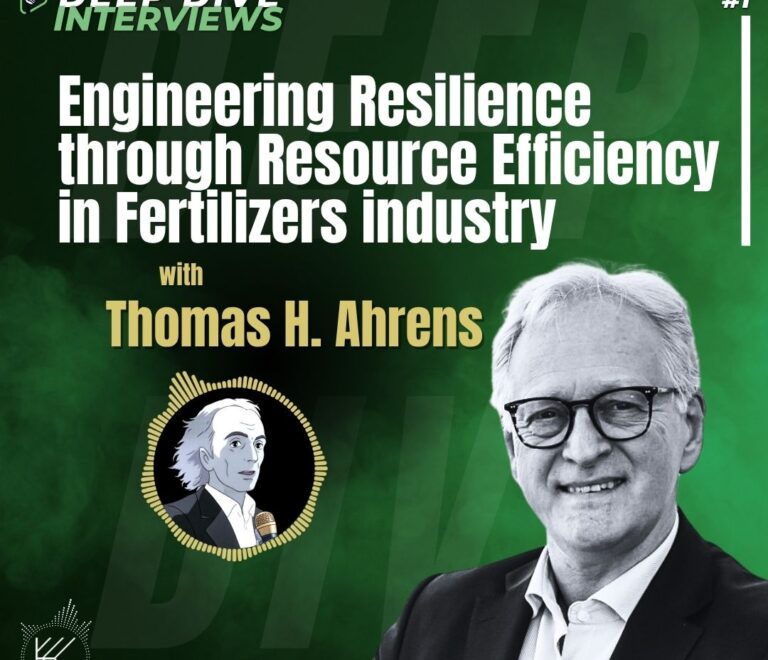 Engineering Resilience through Resource Efficiency in Fertilizers industry – Thomas H. Ahrens